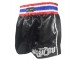 Boxsense Retro Muay Thai shorts - Thaiboxhosen : BXSRTO-001-Schwarz